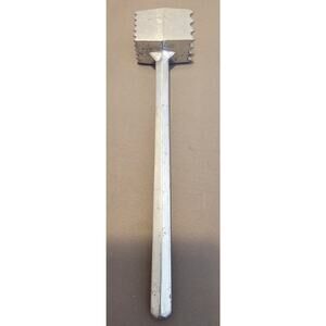 Vintage Ekco 2 - Aluminum 8" Meat Tenderizer - Fine/Coarse Pounder - Taiwan